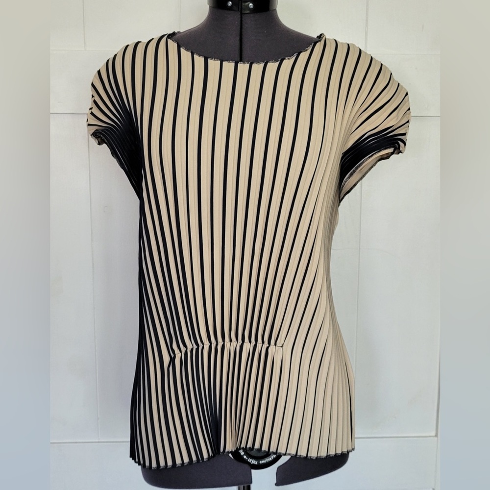 Zara Womens XS Pleated Top